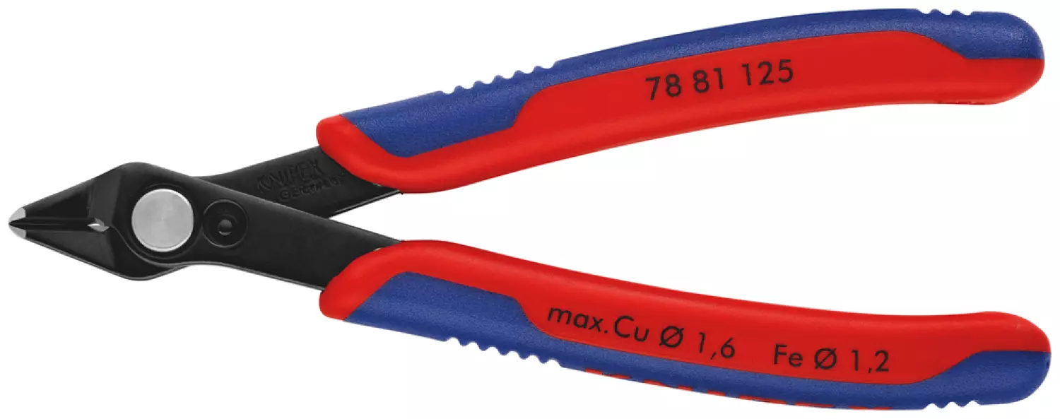 Knipex 7881125 Super-Knips Precisie Zijsnijtang - Elektronica - 125mm-image