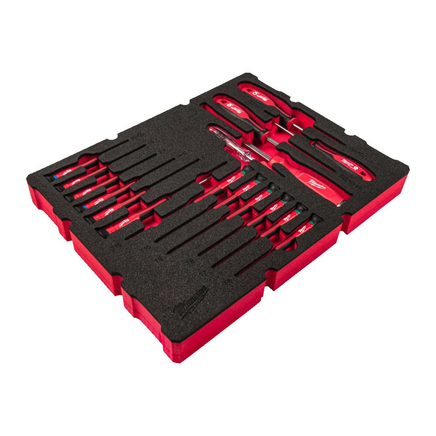 Milwaukee 4932493644 17-delige Schroevendraaierset PACKOUT™ - in foam inlay-image