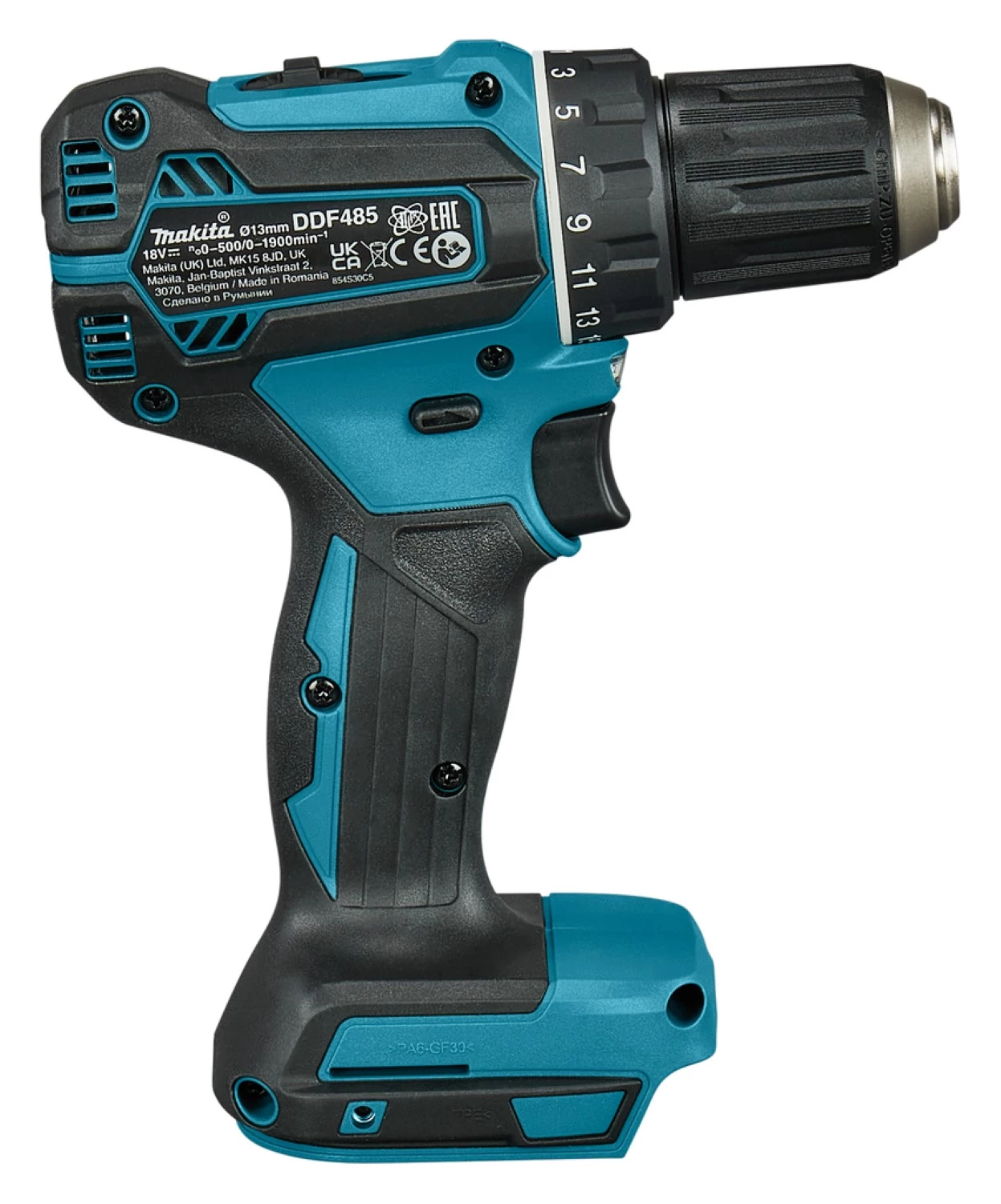 Perceuse visseuse sans-fil Makita DDF485Z - 18V Li-ion - Brushless - 50 Nm - Machine seule-image