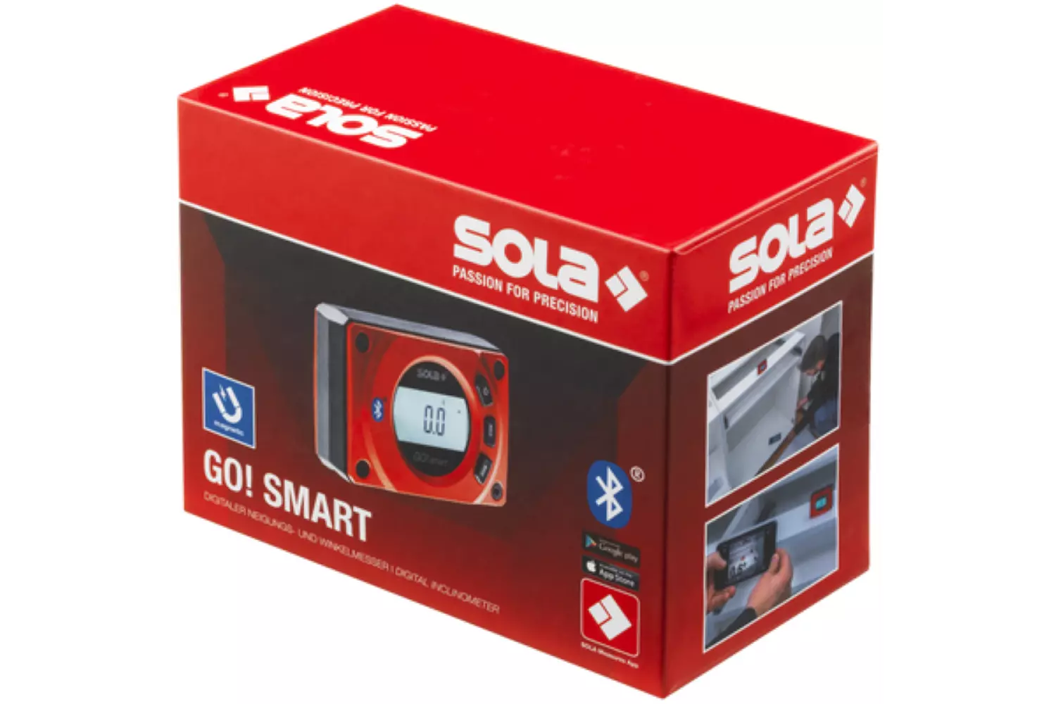 Sola GO! SMART Digitale zakwaterpas - Bluetooth - 80mm-image