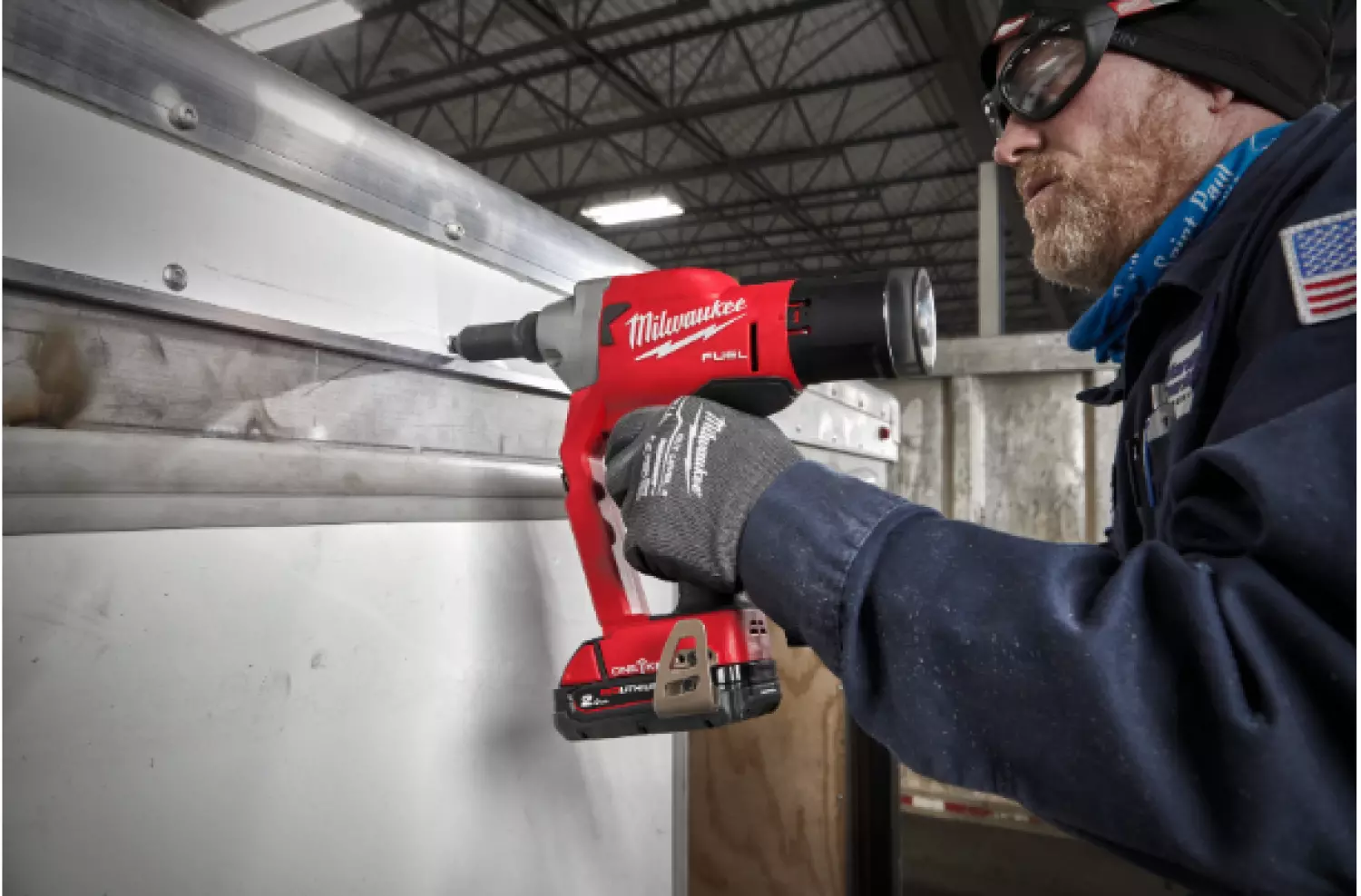 Milwaukee M18 ONEFPRT-0X - Riveteuse - M18 FUEL™ - ONE-KEY™-image