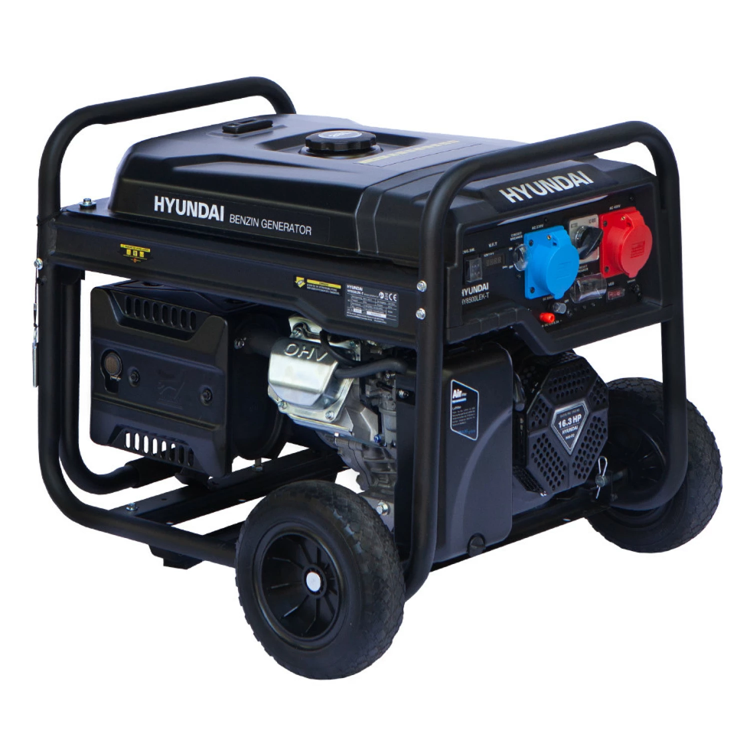 Hyundai HY8500LEK-T Benzinegenerator-image