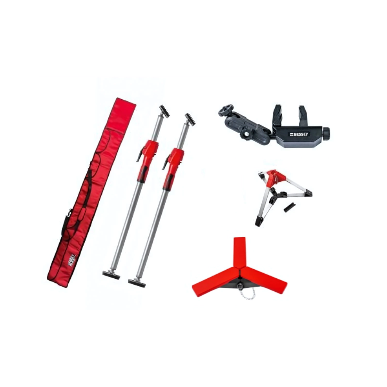 Bessey STE300-SET Plafondstempel - 170-300cm - 350kg-image