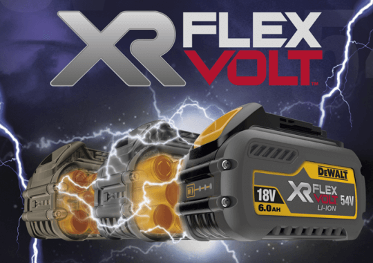 DeWalt XR FLEXVOLT: eerste converteerbare 18/54V accu, een grens die verlegd wordt?-image
