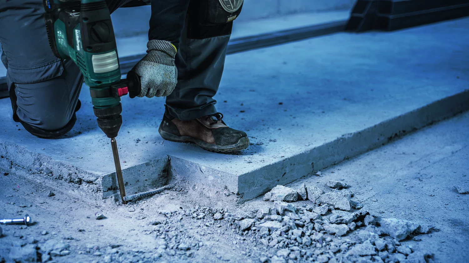 Bosch 2607017585 Jeu de 6 burins et forets SDS plus-4C PRO-image