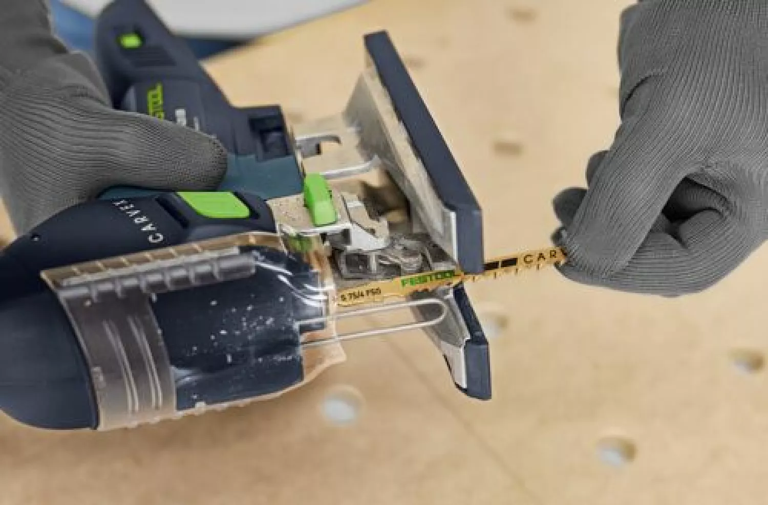 Festool STS-Sort/21 W/P/M Jeu de lames de scie sauteuse - Bois, Métal-image
