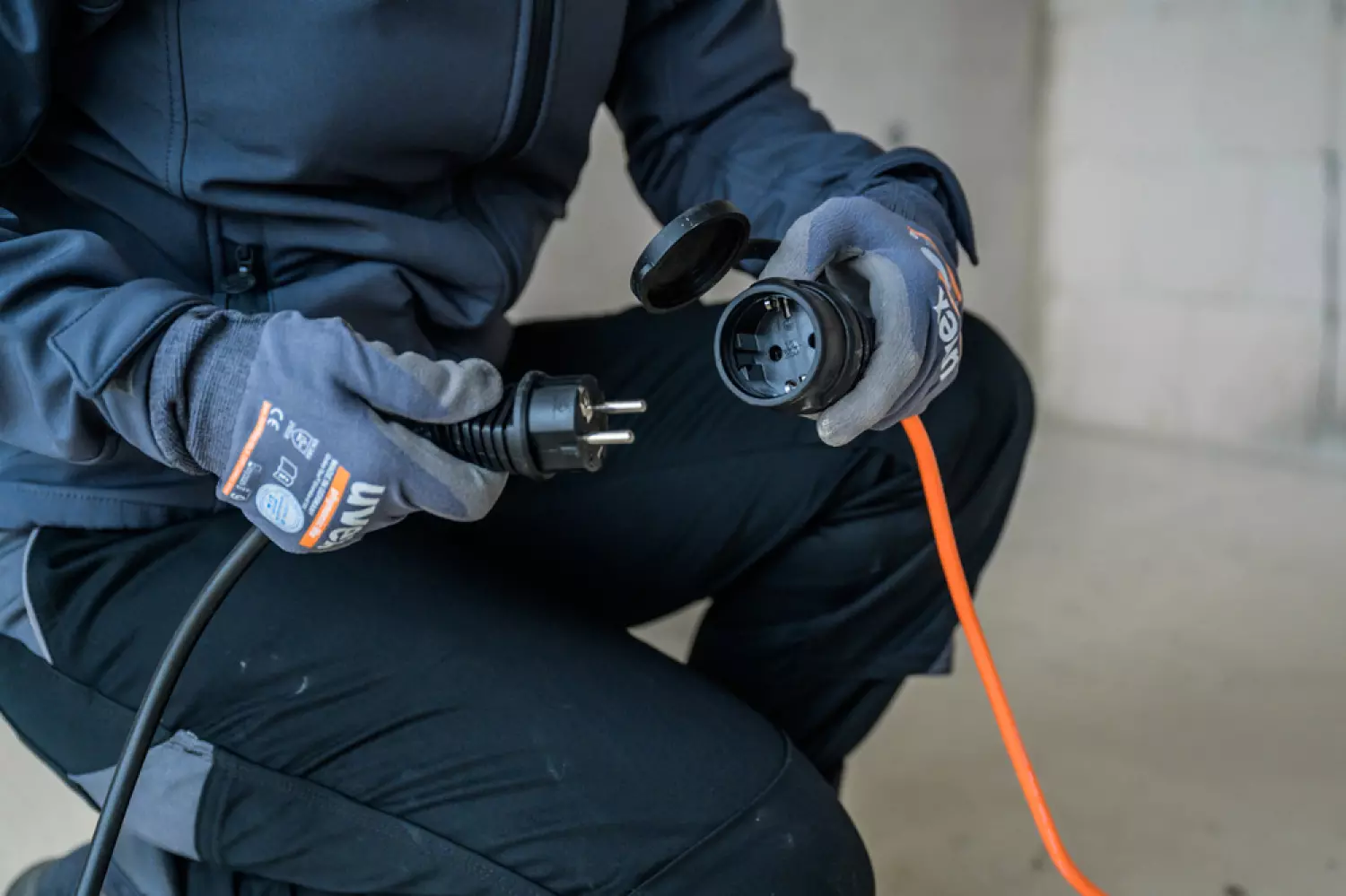 Brennenstuhl BREMAXX verlengkabel IP44 20m AT-N05V3V3-F 3G1.5 oranje-image