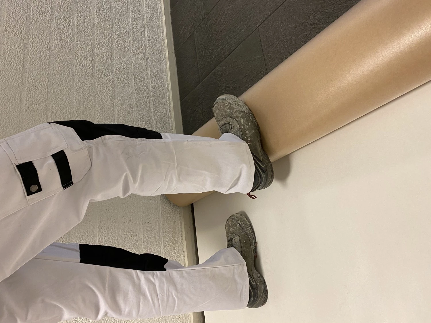 Verbo 19350 Stucloper 2 zijden gelamineerd - Wit/Bruin - 1,30m - 50m²-image