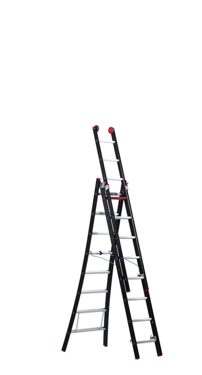 Altrex Nevada NZR 3058 Reformladder - Aluminium - 3 x 8 sporten - max. werkhoogte 6,6m-image