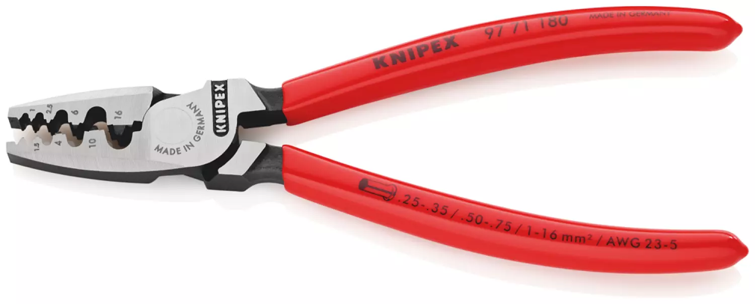 Knipex 9771180 Pince à sertir - 180 mm-image