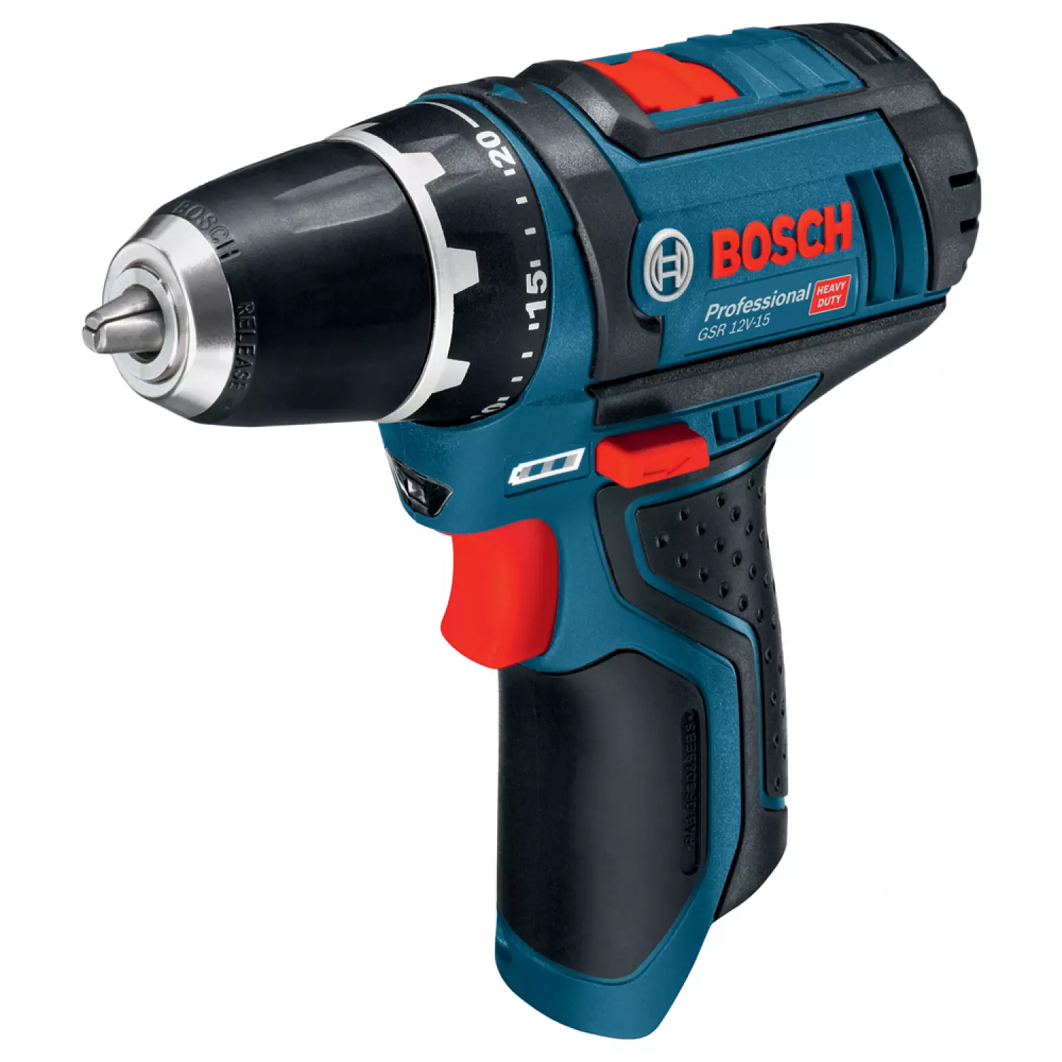 Bosch 0615990G6L - Perceuse-visseuse sans fil GSR 12V-15 1x 2,0Ah, 1x 4,0Ah, chargeur GAL 12V-20-image