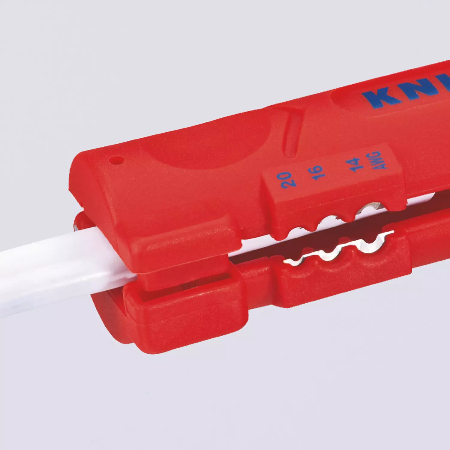 Knipex 16 64 125 SB Ontmantelingsgereedschap voor vlakke en ronde kabels - 125mm-image
