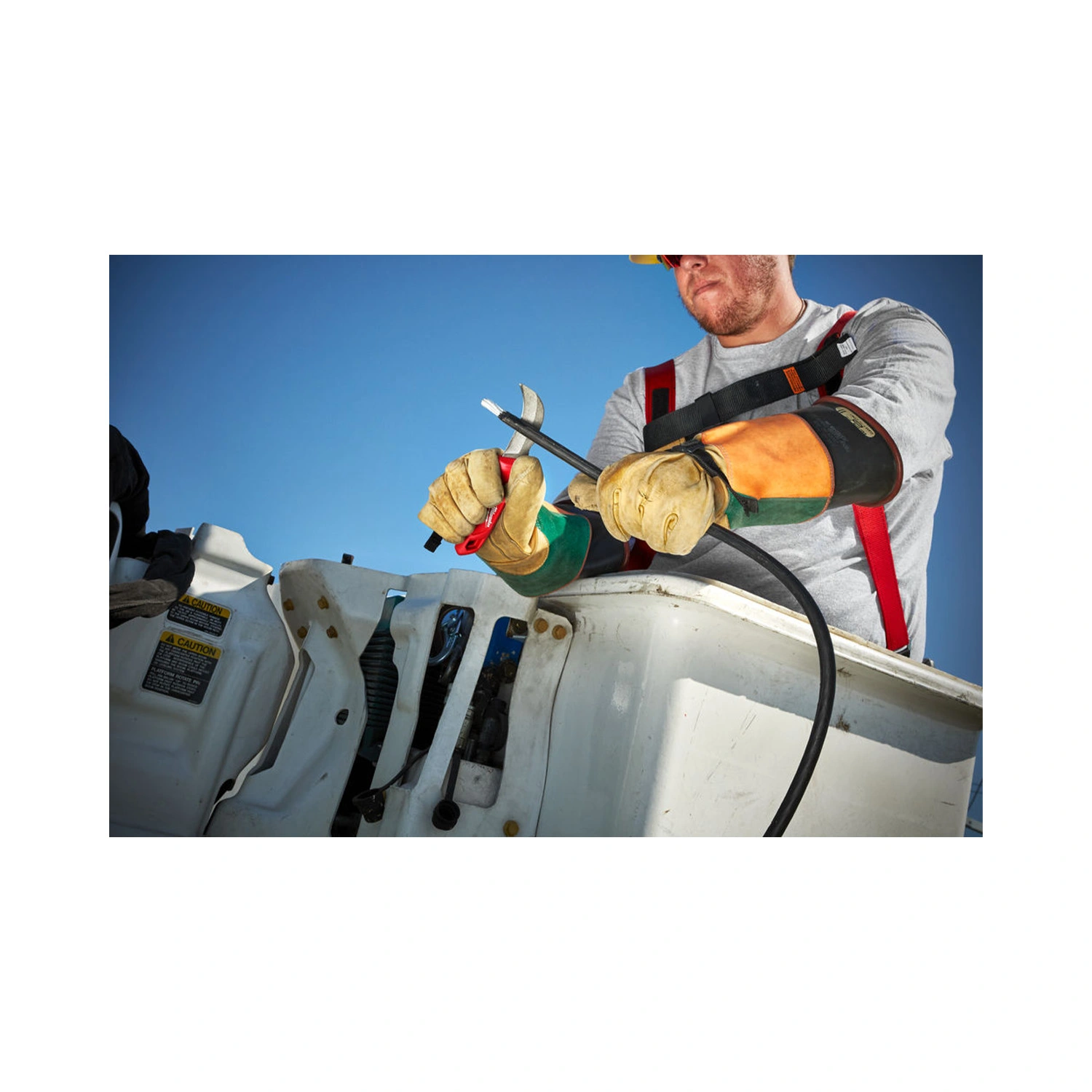 Milwaukee 4932464829 Vast mes Hawkbill gekromd - 77mm - incl. huls met riemclip