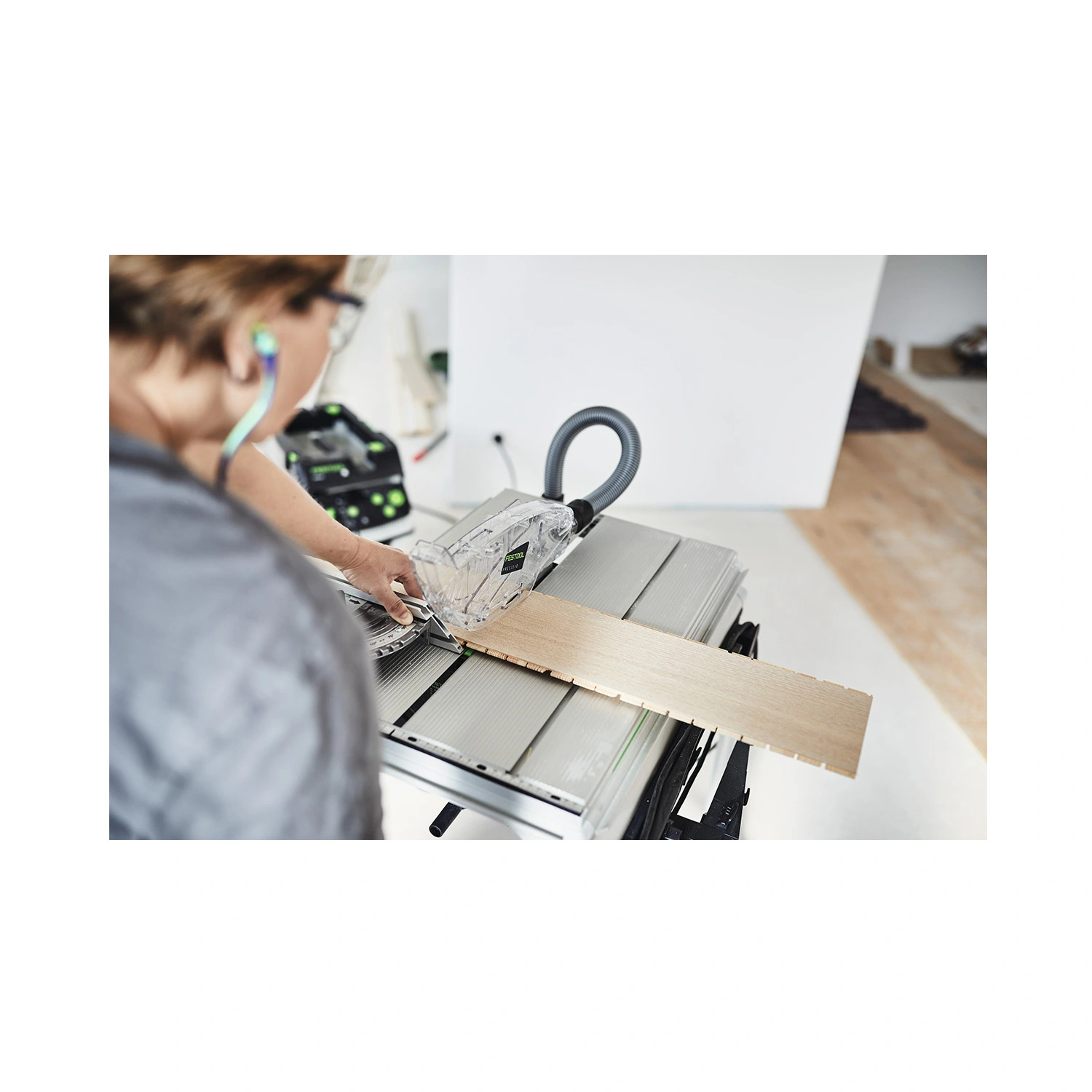 Festool CS 50 EBG-FLR - Scies semi-stationnaire