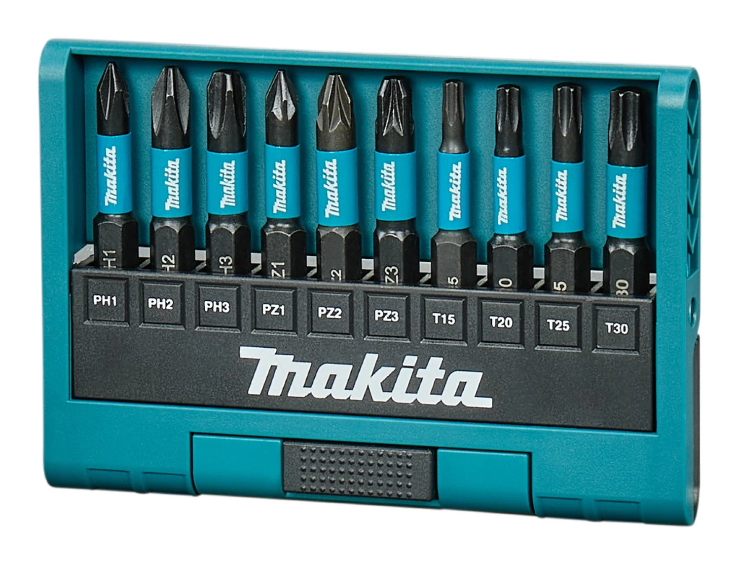 Makita E-12011 Jeu d'embouts de vissage à percussion 10 pièces - Noir percussion-image