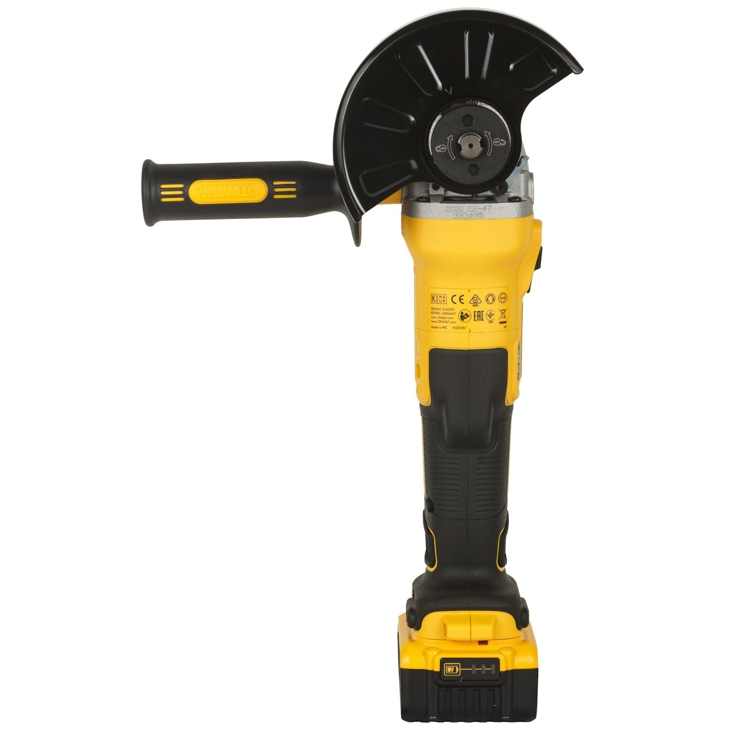 DeWALT DCG405P3 18V Li-ion XR accu haakse slijper set (3x 5.0Ah) in TSTAK - 125mm - koolborstelloos-image