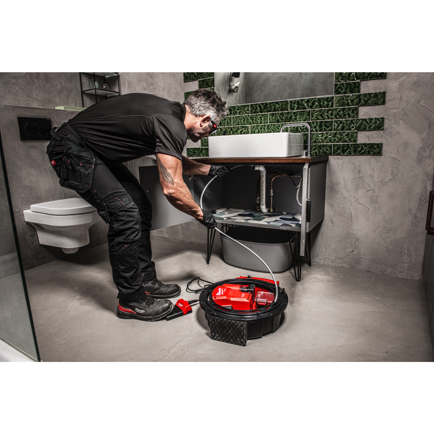 Milwaukee Flextred S3S Veiligheidsschoen BOA - Zwart - Halfhoog - Maat 45-image