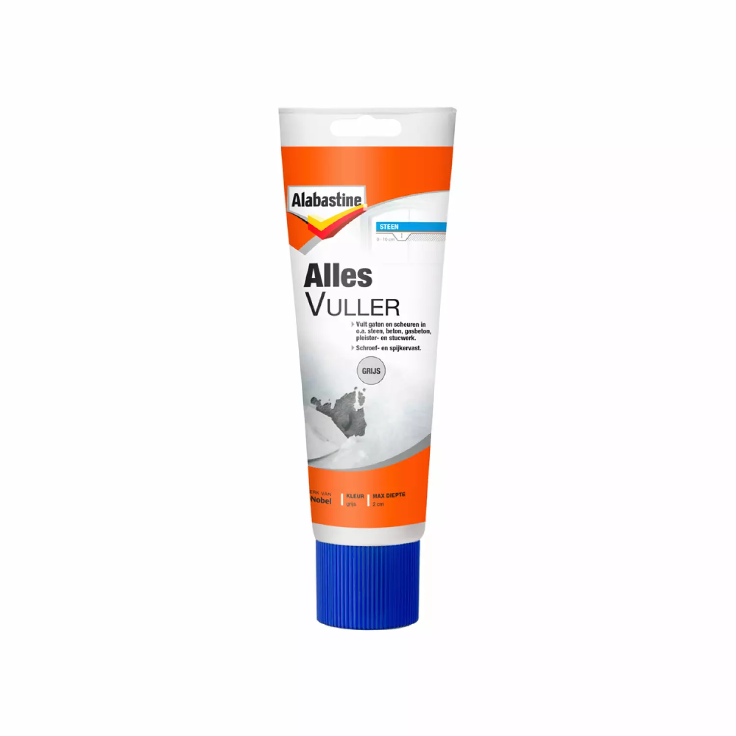 Alabastine Mastic tout usage - Gris - 330g-image