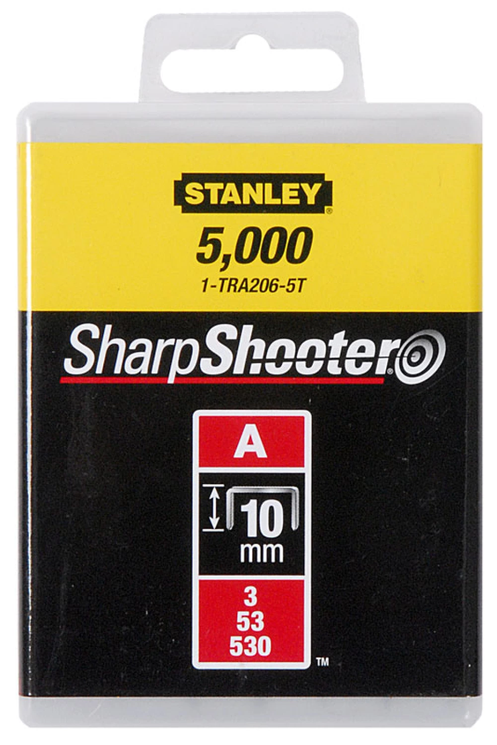 Stanley 1-TRA206-5T - Agrafes 10mm Type A - 5000 Pieces-image