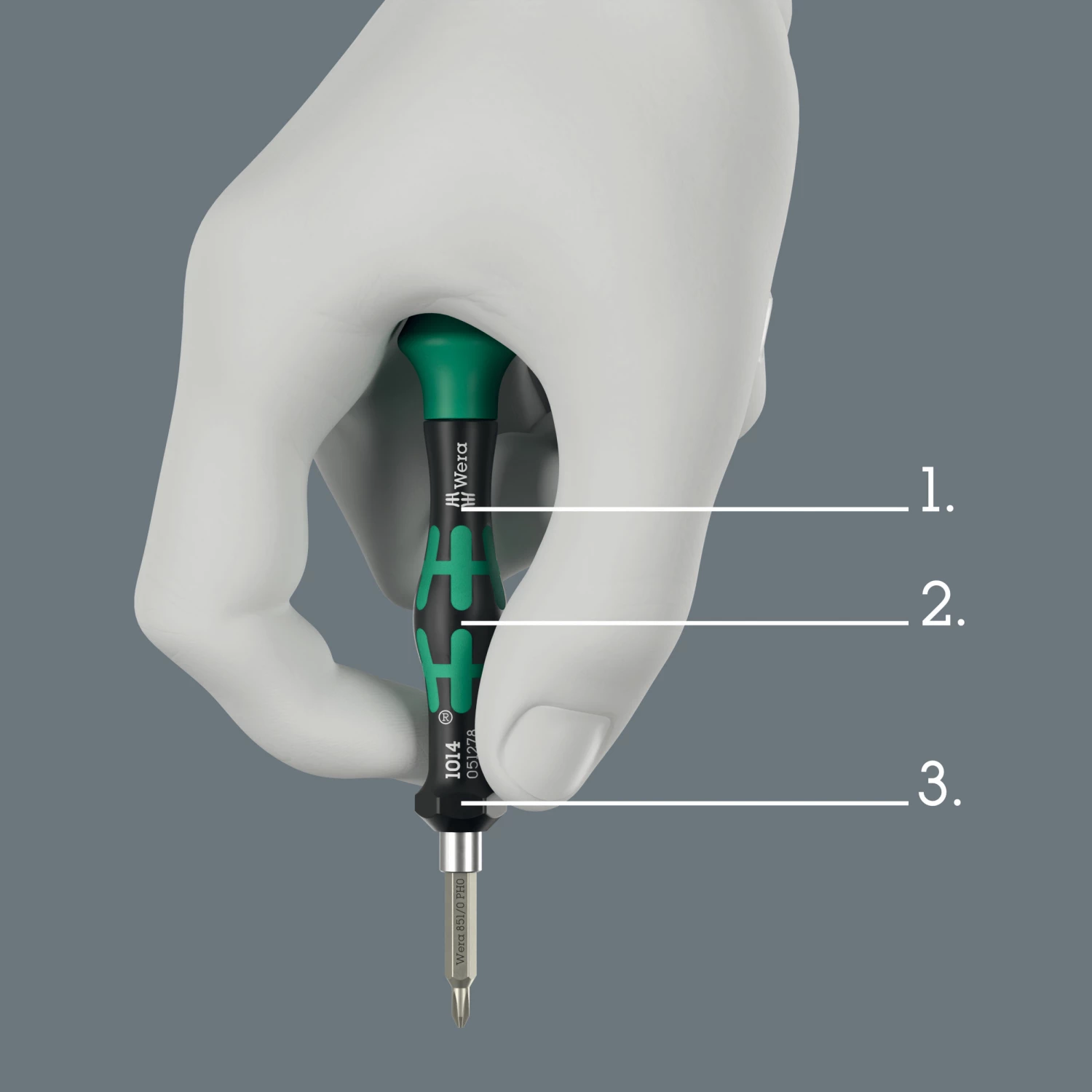 Wera 05049002001 Tool-Check Modular Micro 1 Gereedschapset in Tool-Check - 21‑delig-image