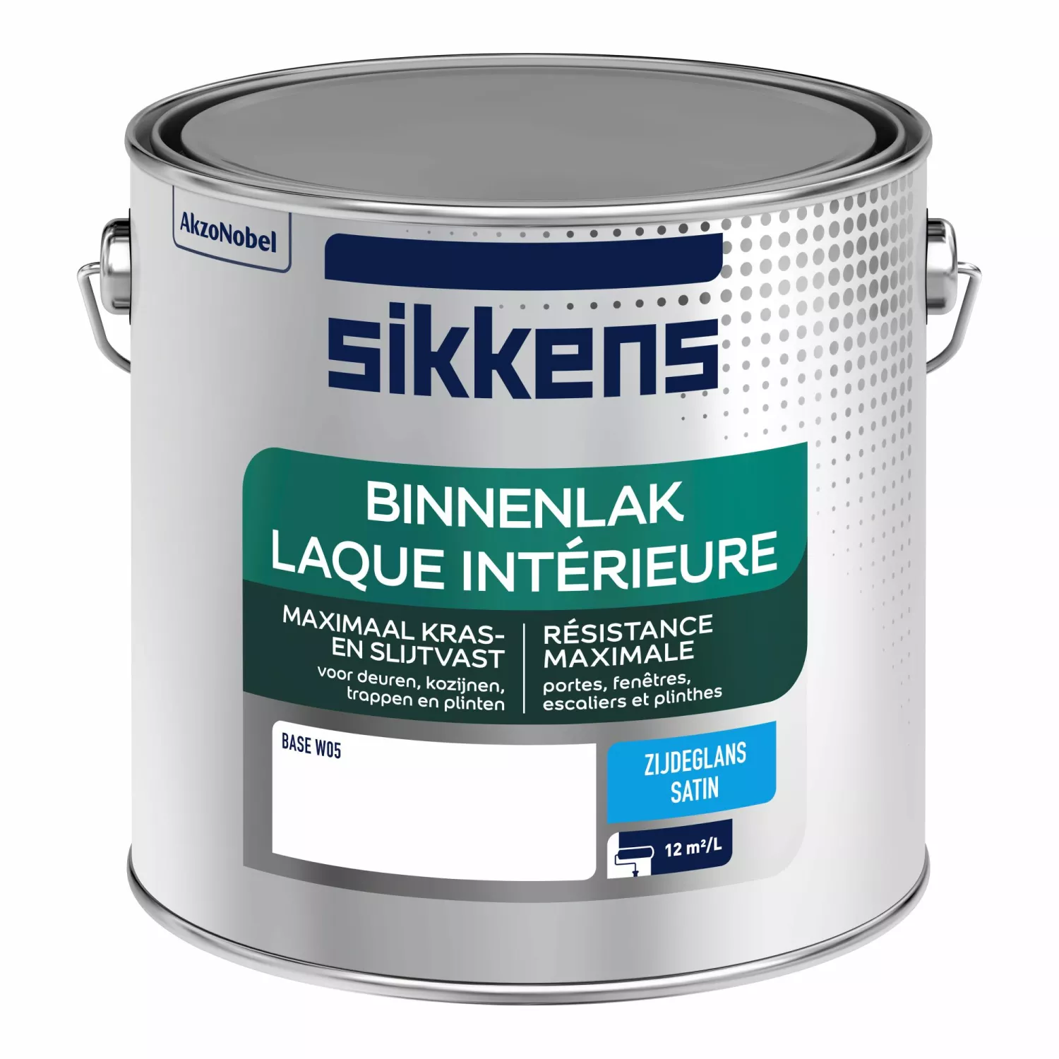 Sikkens Binnenlak Zijdeglans - op kleur gemengd - 2,5L