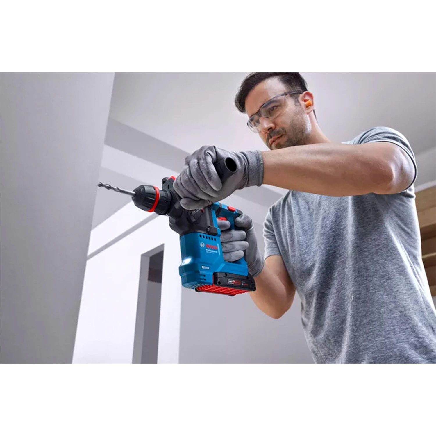 Bosch GBH 18V-18 X SDS-plus batterie ONECHUCK marteau perforateur dans L-Boxx - 1,5 J-image