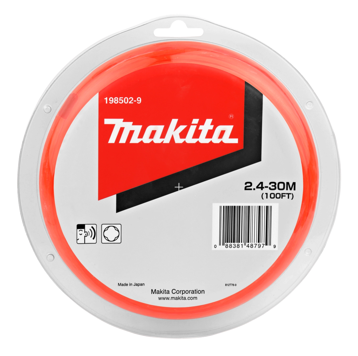 Makita 198502-9 Maaidraad "fluister" - 2,4mmx30m-image