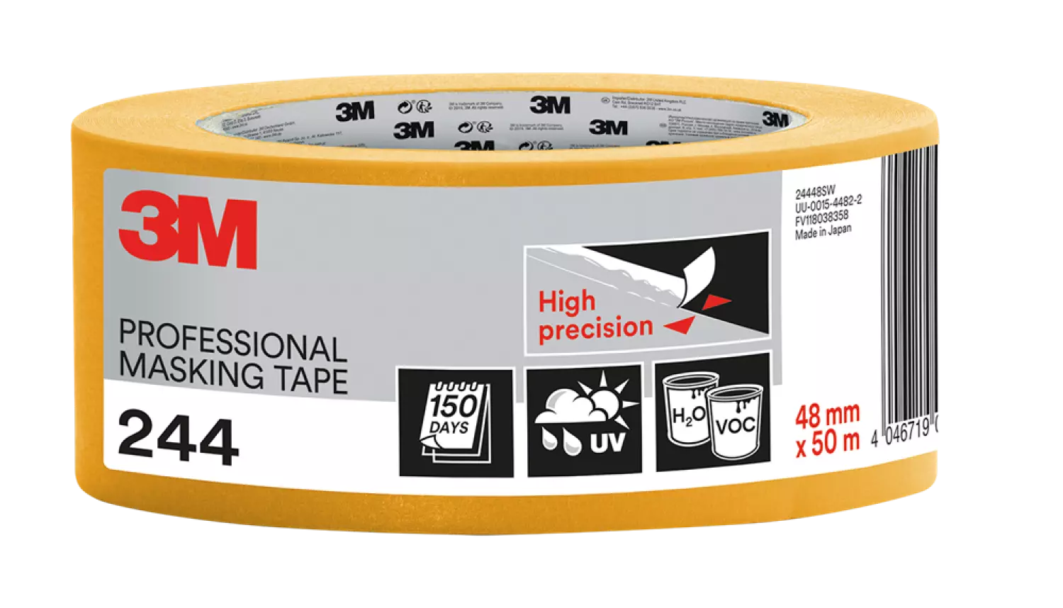 3M 24448SWN Professionele Afplaktape - 48mm x 50m