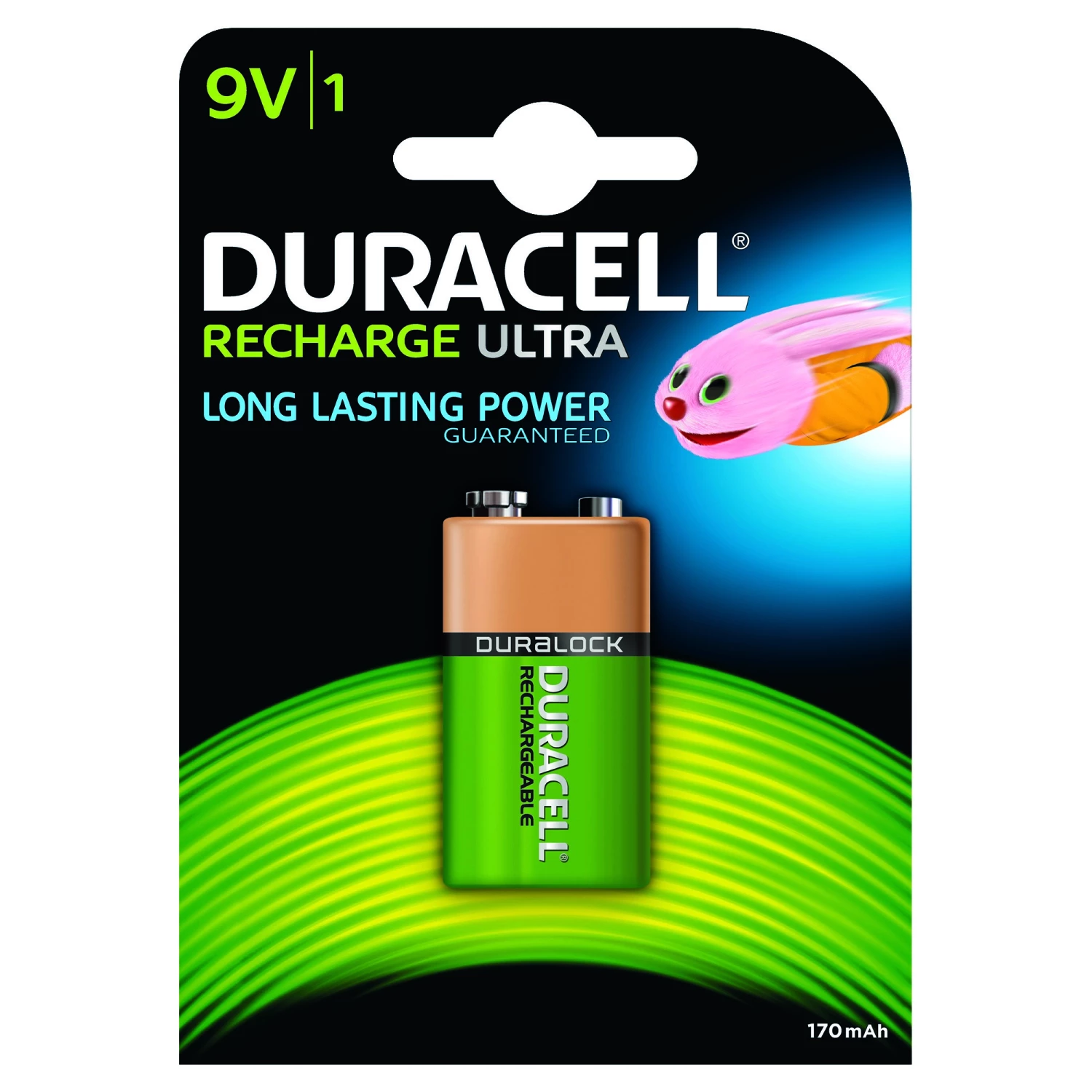 Duracell 3100000230 pile rechargeable NiMH 9V A1 170mAh-image