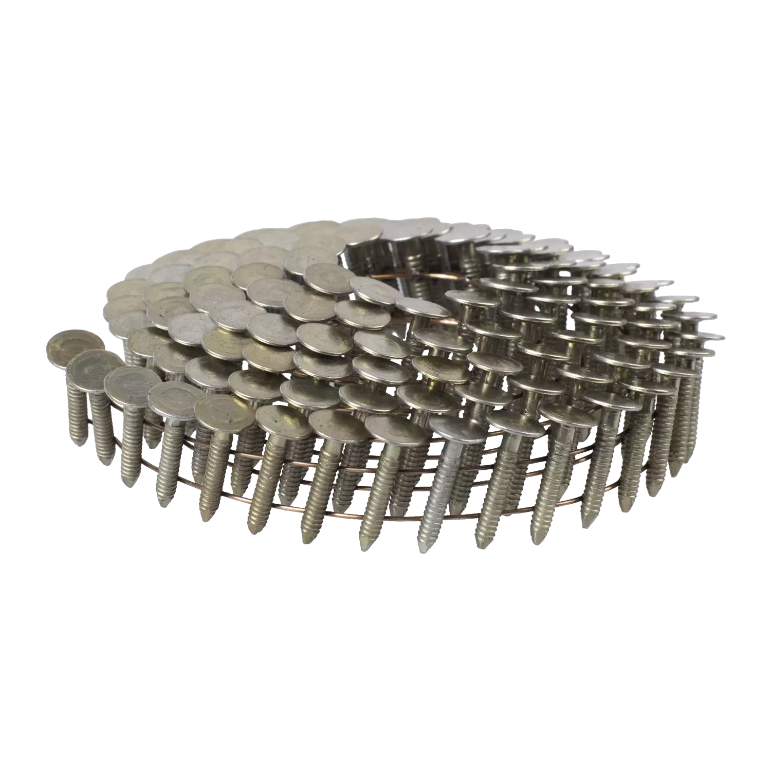 Milwaukee 4932499314 Ringsteel Trommelspijkers Gegalvaniseerd Ringgebonden 15° Ronde Kop 3,05x38mm - 1440 stuks-image