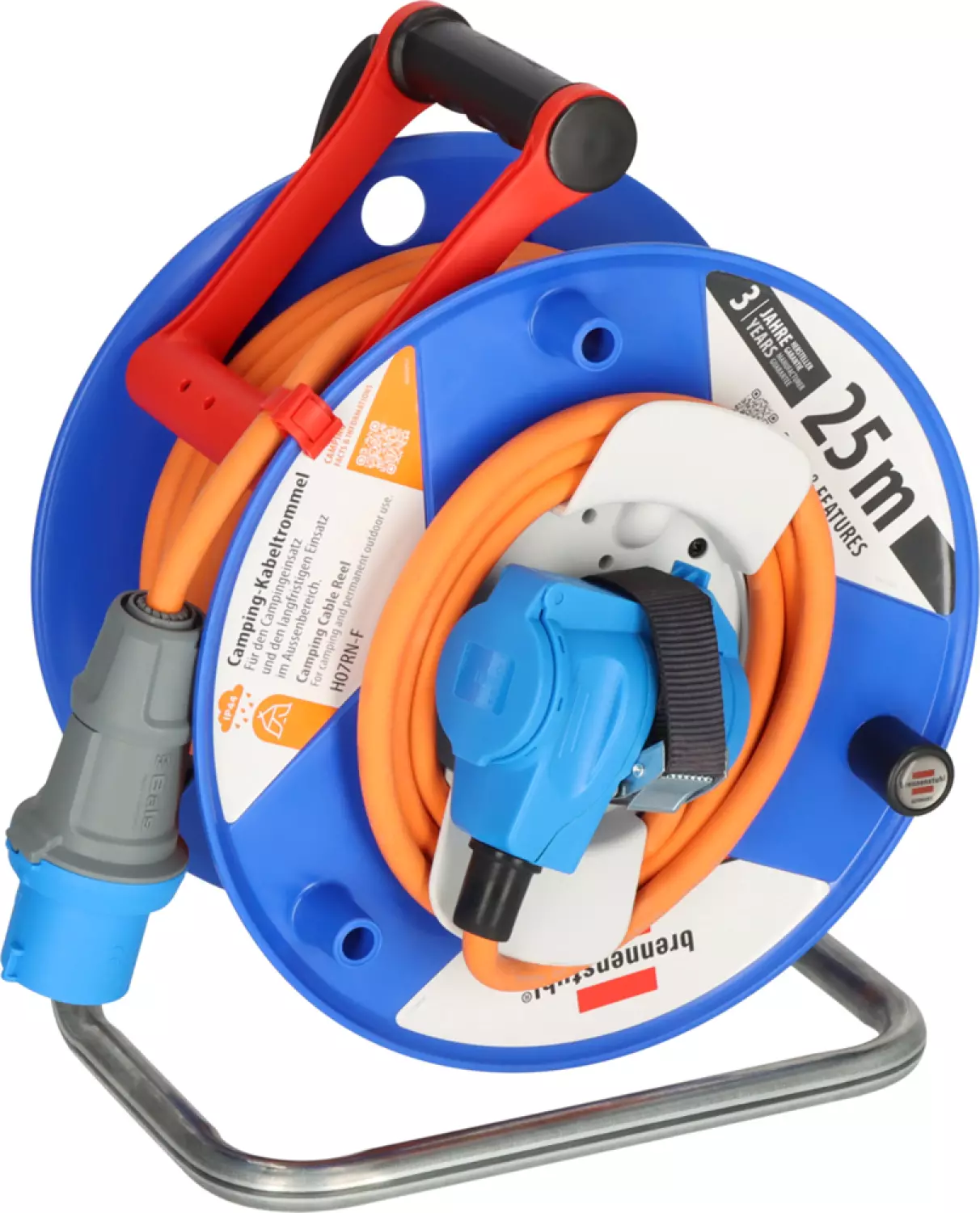 Brennenstuhl 1182470100 Garant G CEE 3 IP44 Kabelhaspel - 25m - H07RN-F 3G2,5-image