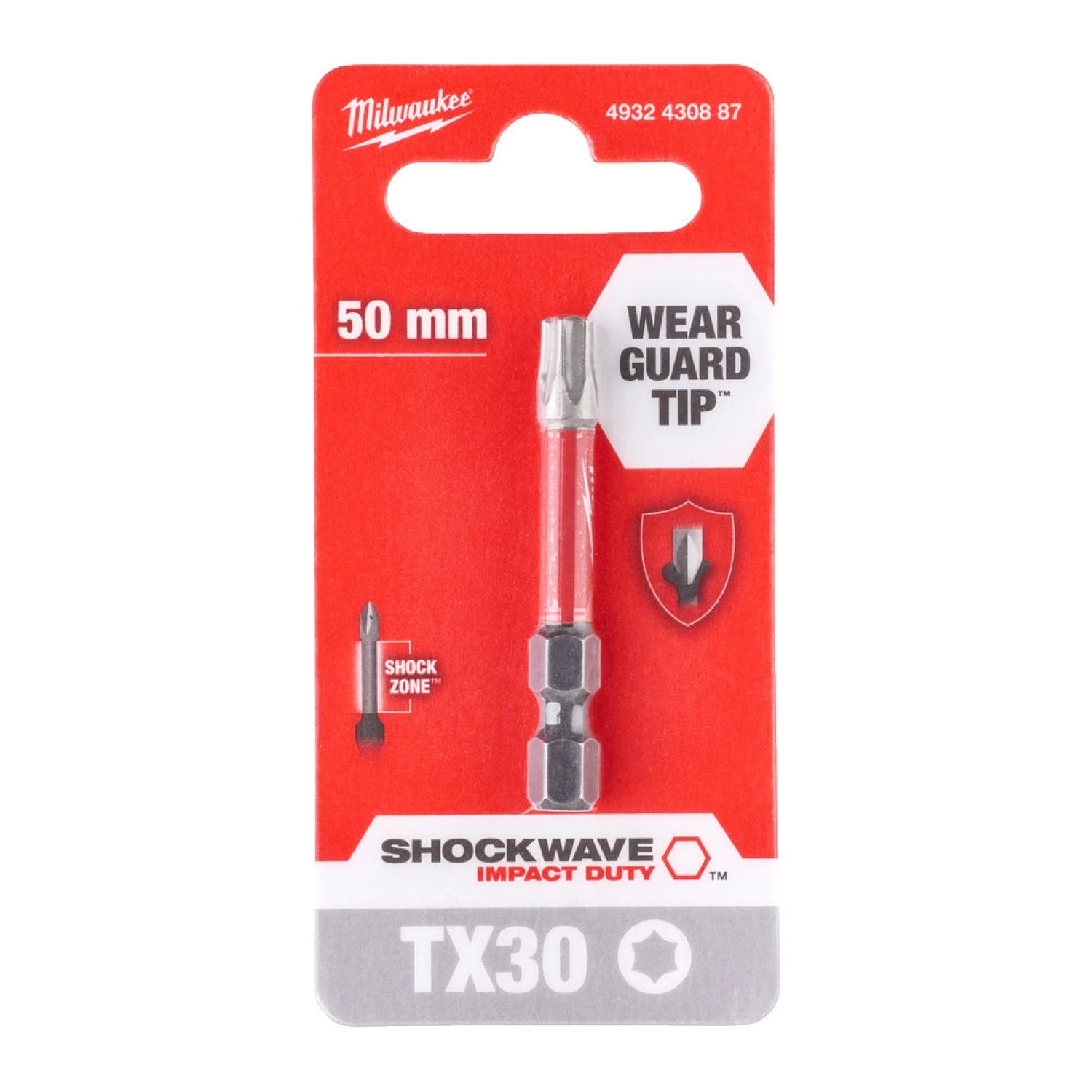 Milwaukee 4932430887 Shockwave™ Gen II TX30 50mm 1stuks-image