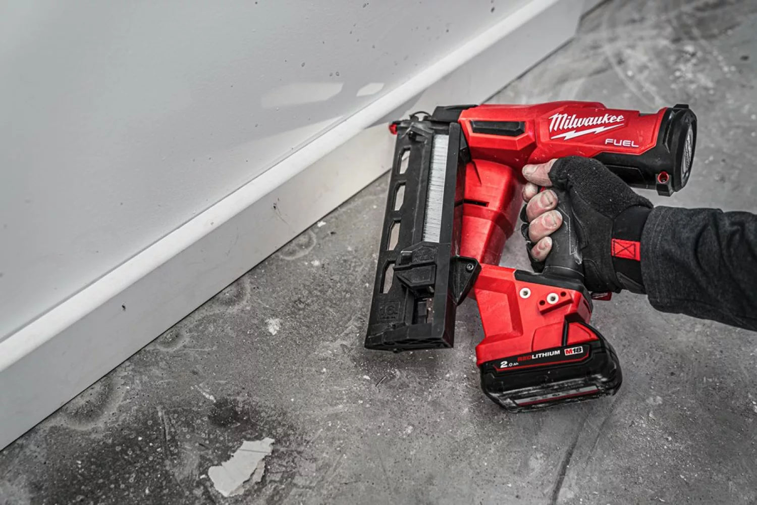 Milwaukee M18 FN16GA-0X Cloueur de finition sans-fil - 18V Li-ion - HD Box - Machine seule-image