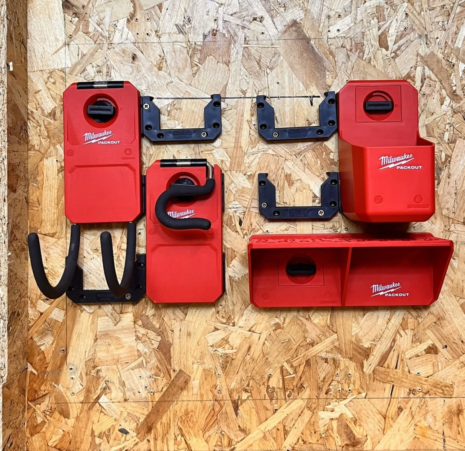 StealthMounts OM-LOCL-BLK-6 Clips de montage Cleat 'n' Feet V2 - Noir - 6 pièces-image