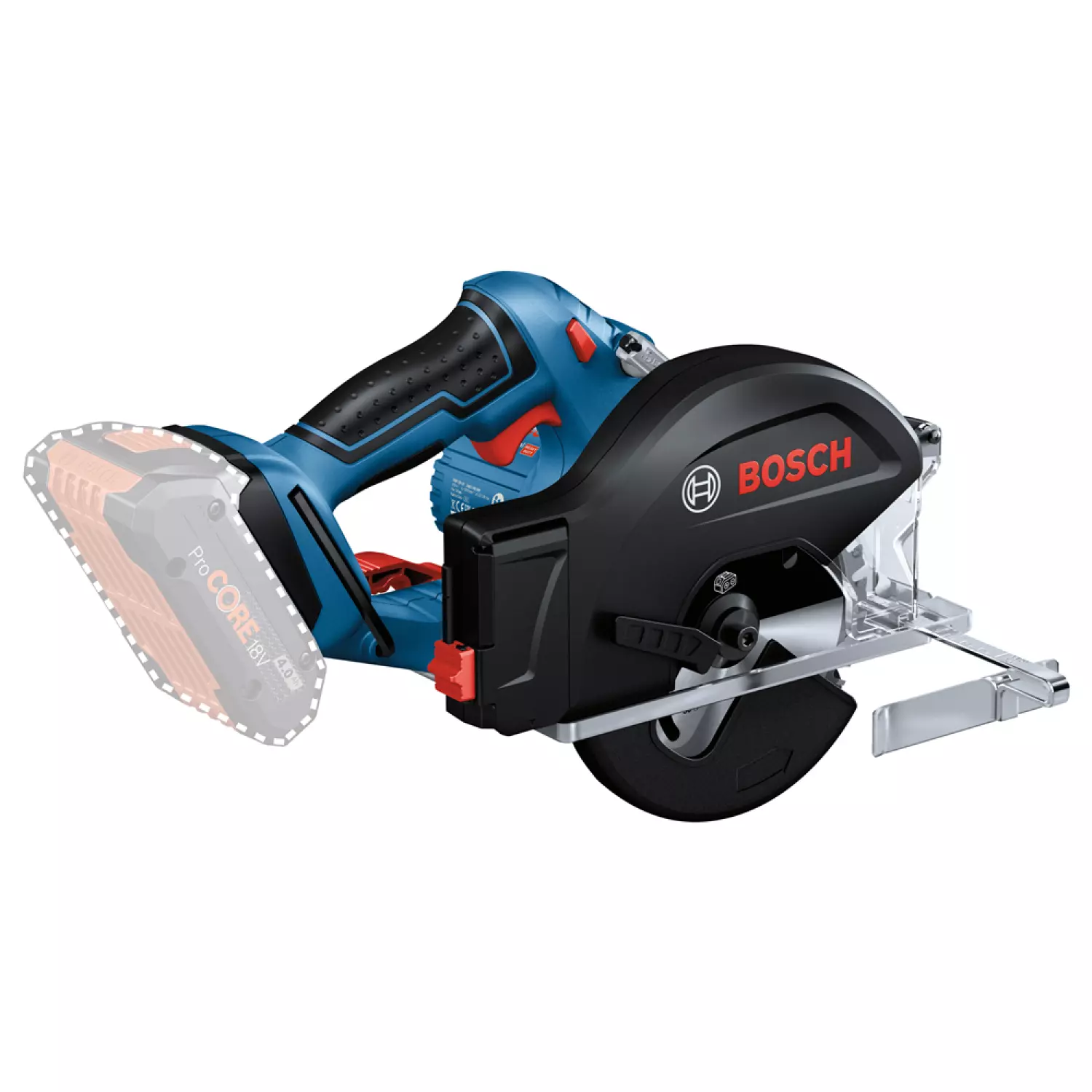 Bosch GKM 18V-50 18V Li-ion Accu cirkelzaag body - 136mm-image