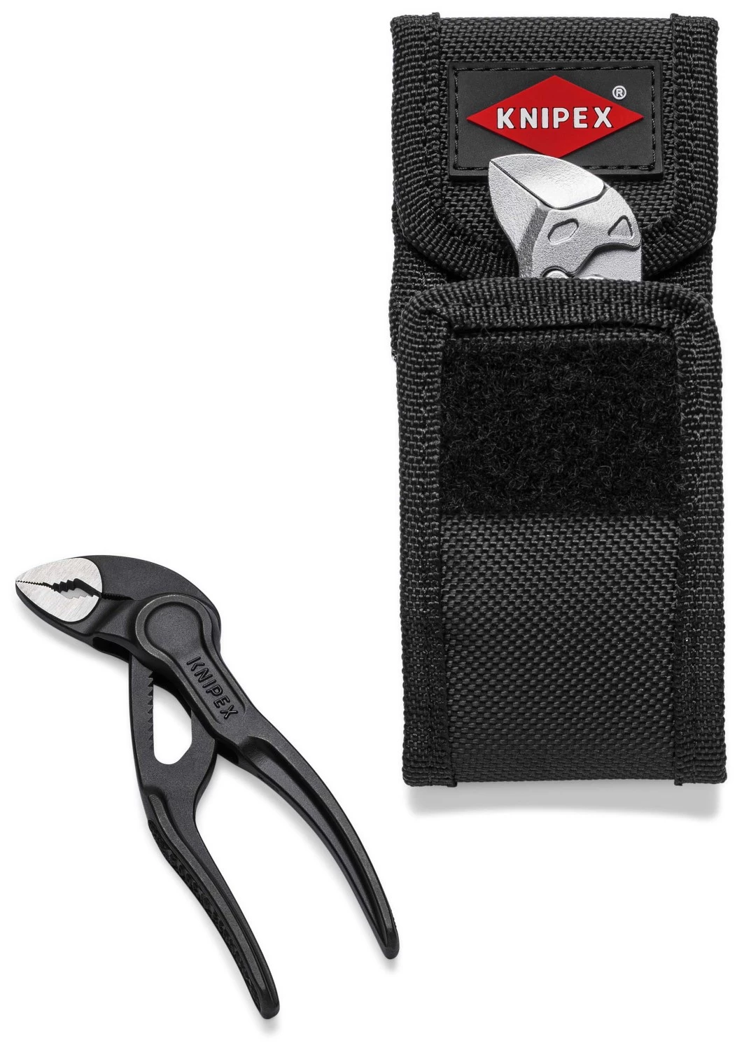 Knipex 00 20 72 V04 2-delige tangenset XS in riemtas - 2x 100mm-image