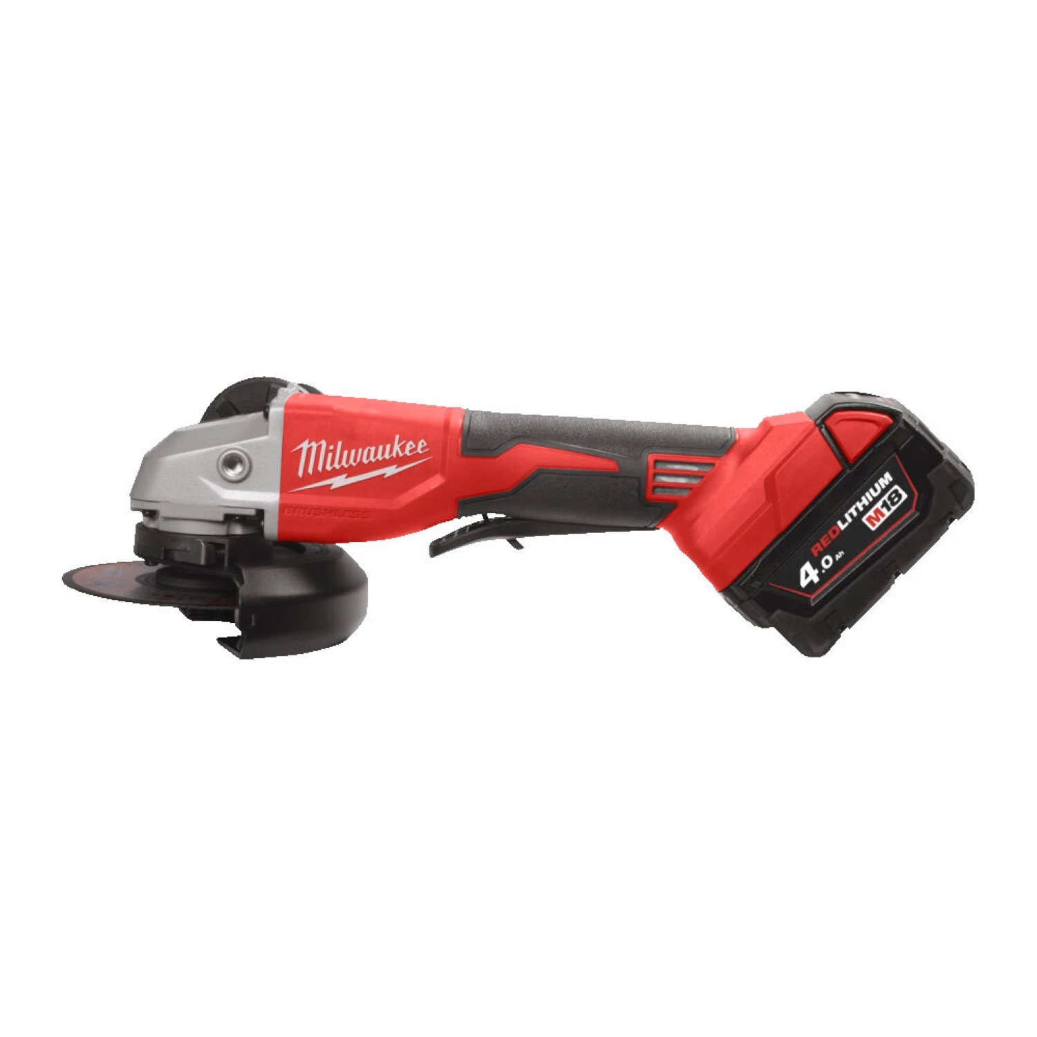 Milwaukee M18 BLPP2G-502X combi marteau (M18 BLHX-0) et meuleuse d'angle (M18 BLSAG125XPD) sans fil 18V Li-ion (2x batterie 5.0Ah) en boîte HD-image