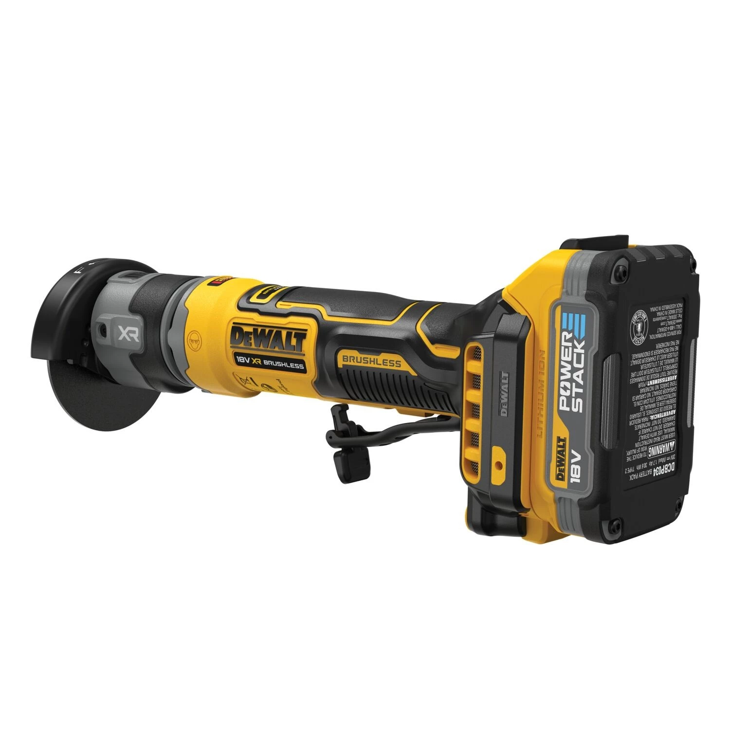 DeWALT DCG430E2T-QW Kit tronçonneuse sans fil 18 V XR (2 batteries Powerstack 1,7 Ah + chargeur) - 76 mm-image
