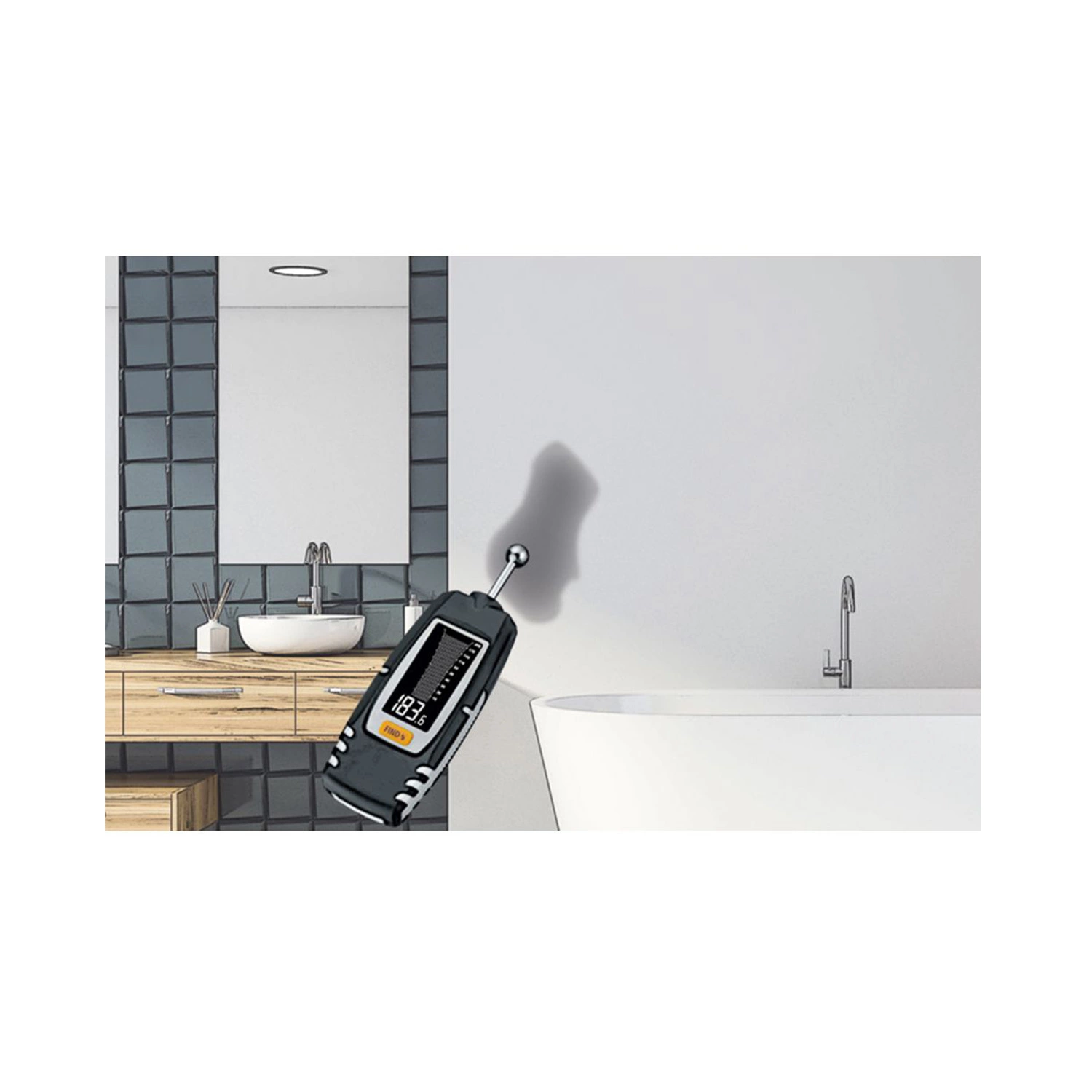 Laserliner WetFinder - Humidimètre pour matériaux-image