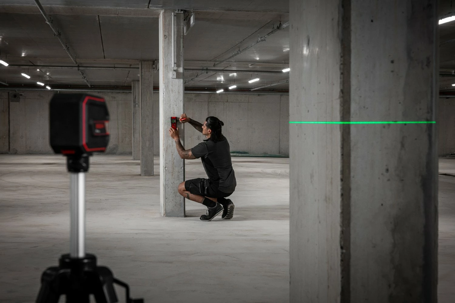 Sola X2 Green PROFESSIONAL ligne laser croisée en sac - vert - 30m - 2 lignes - IP54-image