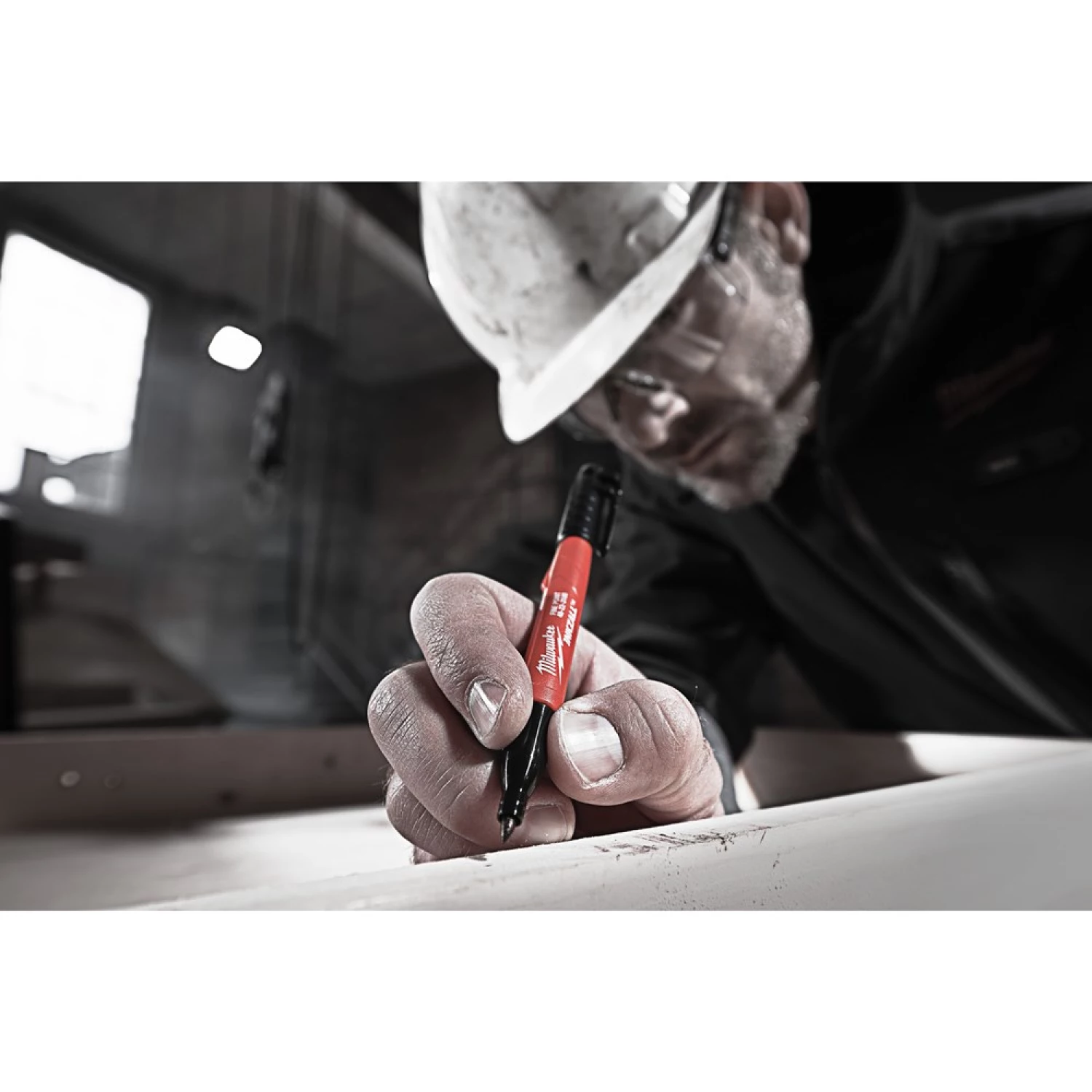 Milwaukee 4932480551 INKZALL™ Marker - Fijn - Zwart - 1.0mm (4st)-image