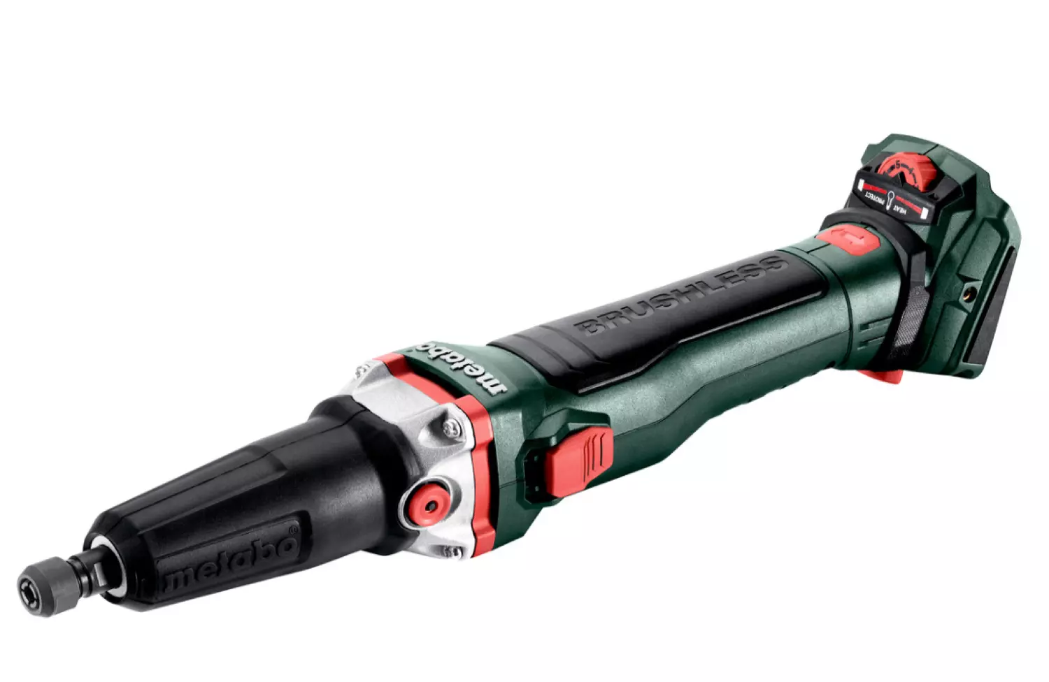 Metabo GVB 18 LTX BL 11-7 HT 18V Li-Ion Meuleuse droite sans fil- 6mm - 1500 - 7000 /min-image