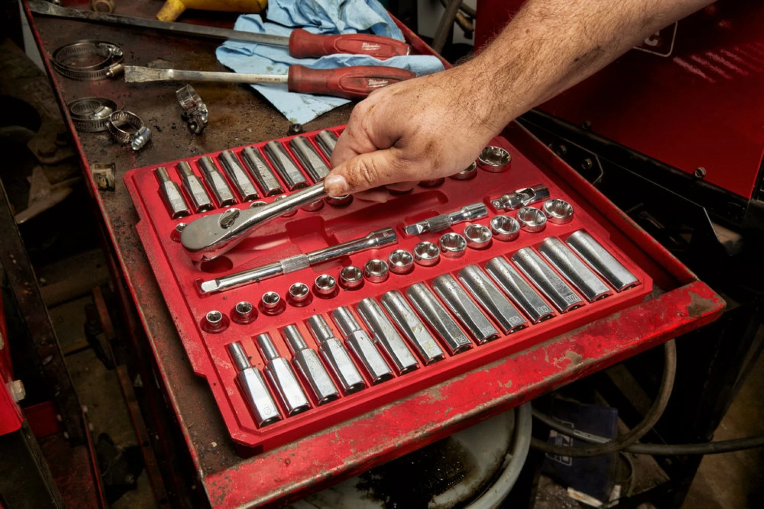 Milwaukee 4932464946 56-delige Doppenset - 3/8"-image