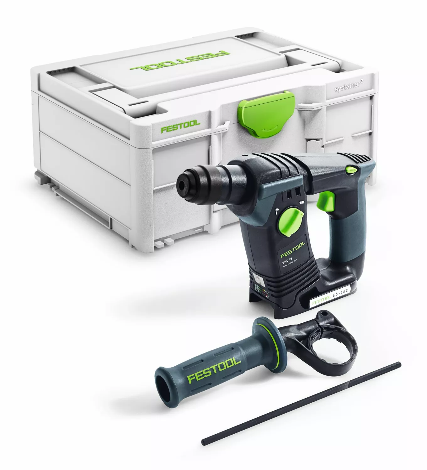 Festool BHC 18-Basic  - Perforateur sans fil - Machine seule -18V Li-Ion accu SDS-Plus-image