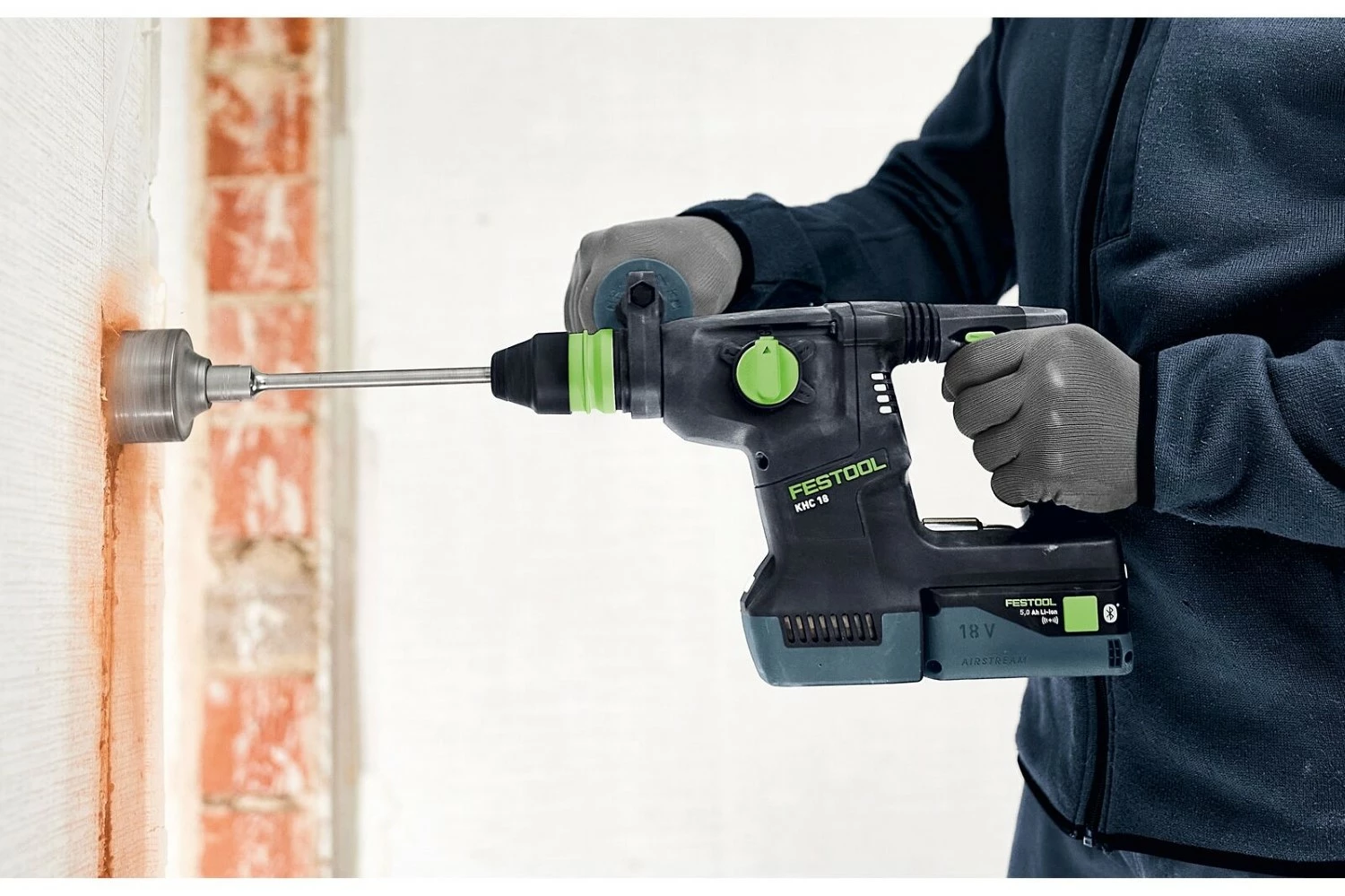 Festool KHC 18 EB-Basic Perfo-burineur sans fil en systainer-image