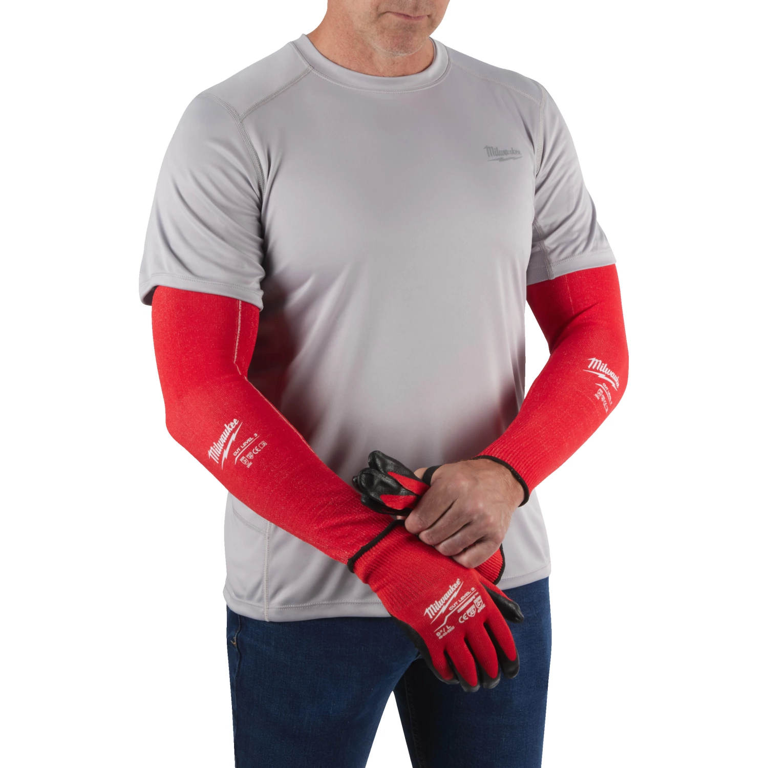 Milwaukee Cut C Sleeves - 45 cm - 1 paire-image