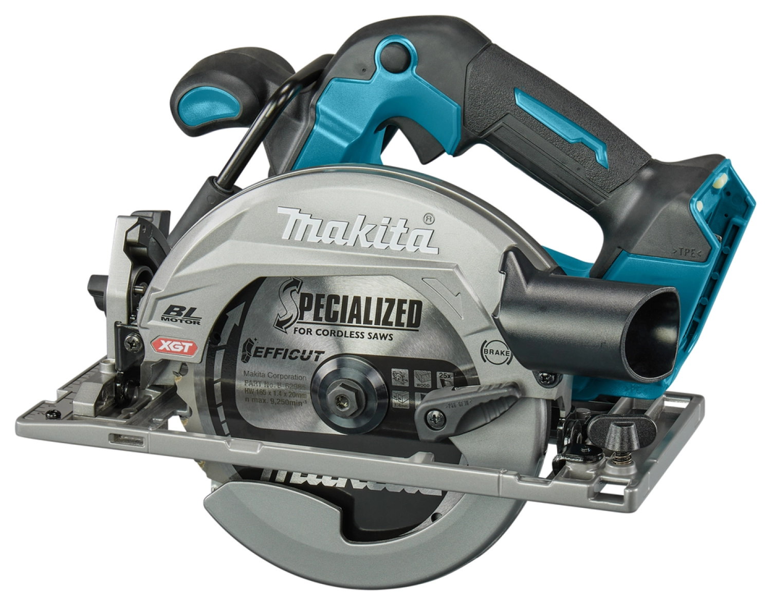 Makita HS012GZ XGT 40 V Max Li-ion corps de scie circulaire sans fil - 165 mm-image