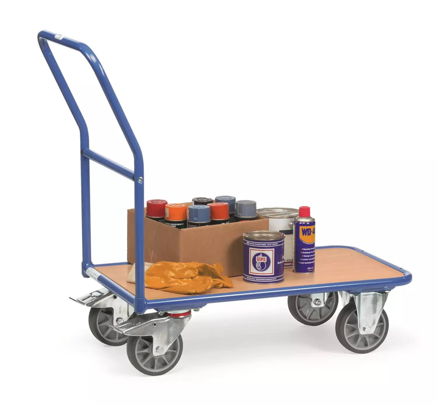 Fetra 2100 Magazijnwagen - Laadvlak 850 x 500mm-image