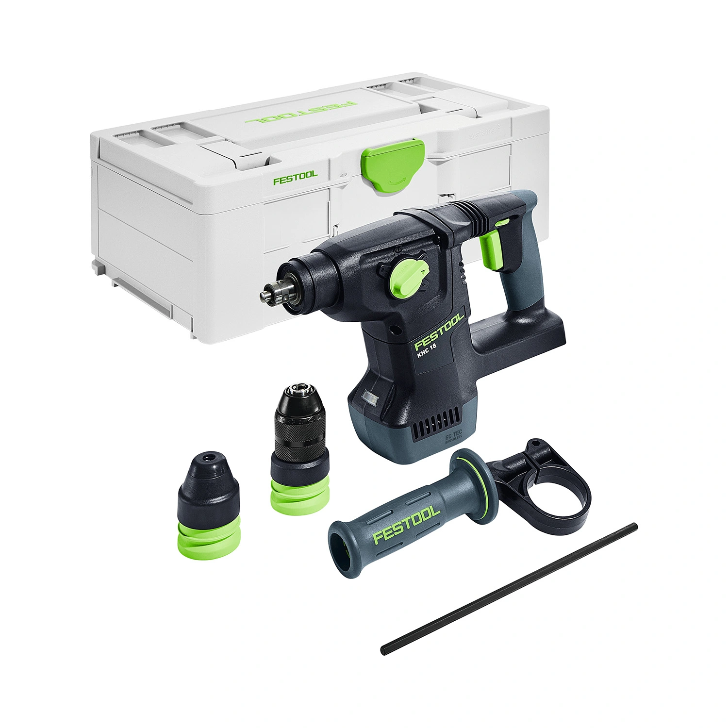 Festool KHC 18 EB-Basic Accu-combihamer in systainer