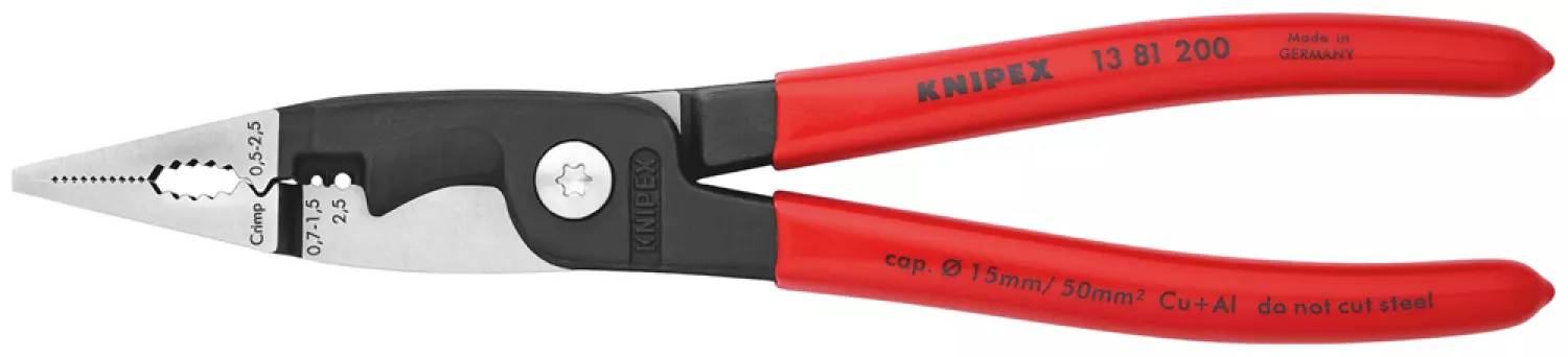 Knipex 1381200 Installatietang - Elektro - 200mm-image